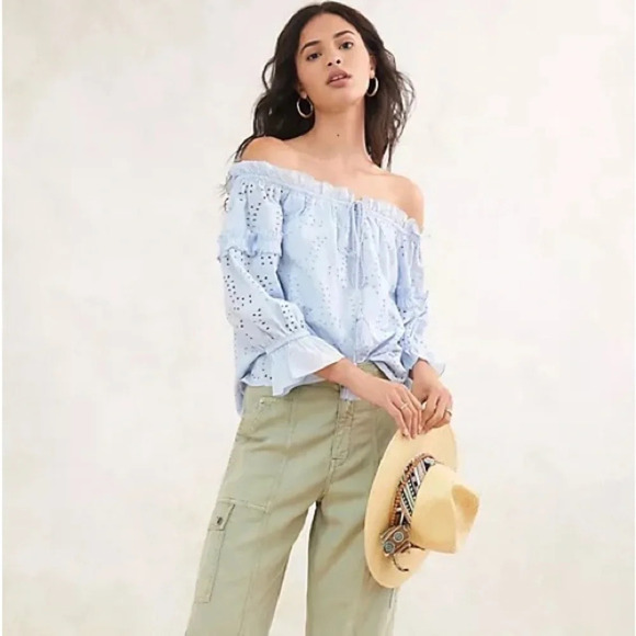 Anthropologie Scarf Trimmed Rancher Hat - Picture 6 of 6